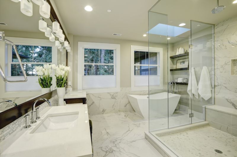 Modern Shower and Tub Combo